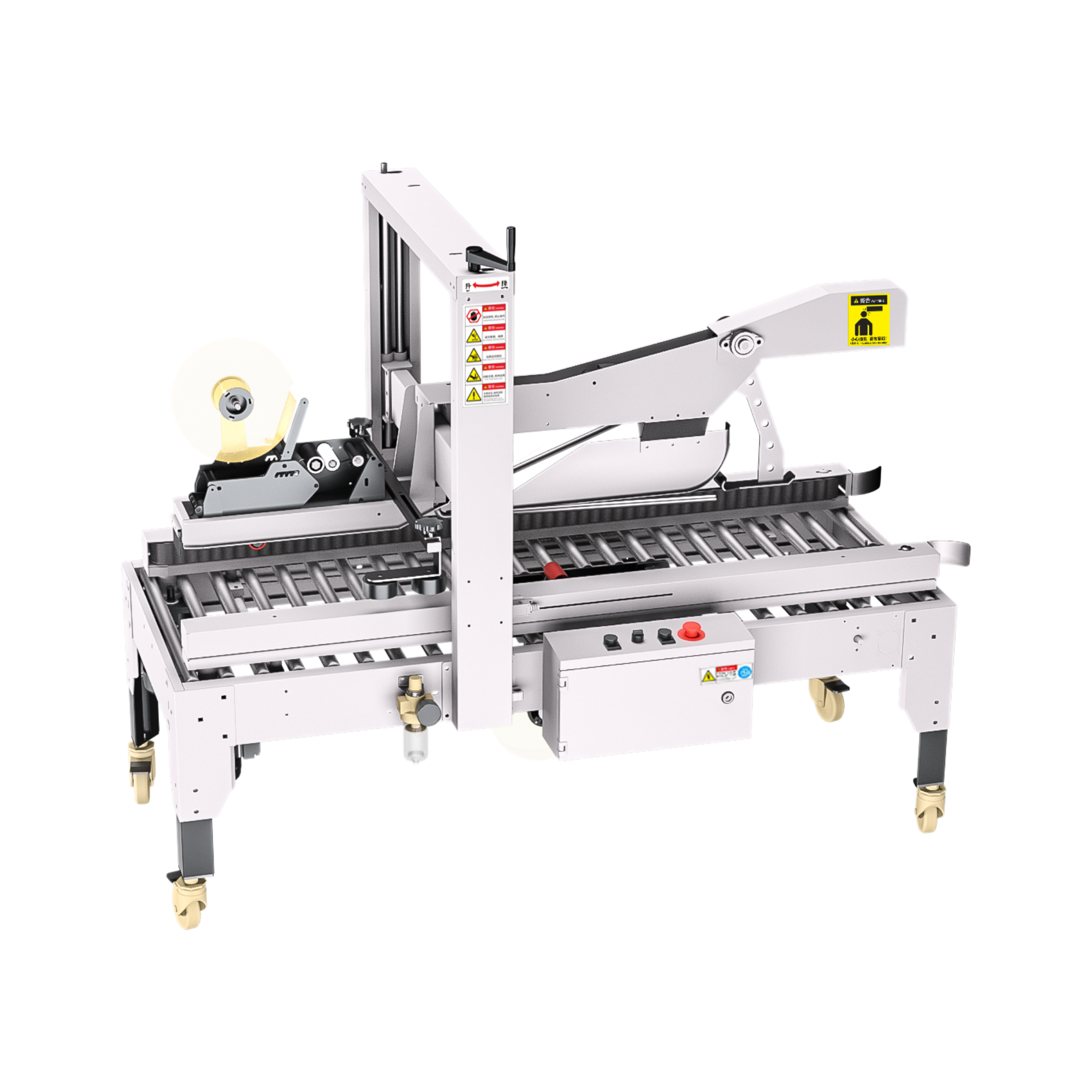 Semi-Automatic Flap Folding Carton Sealer 