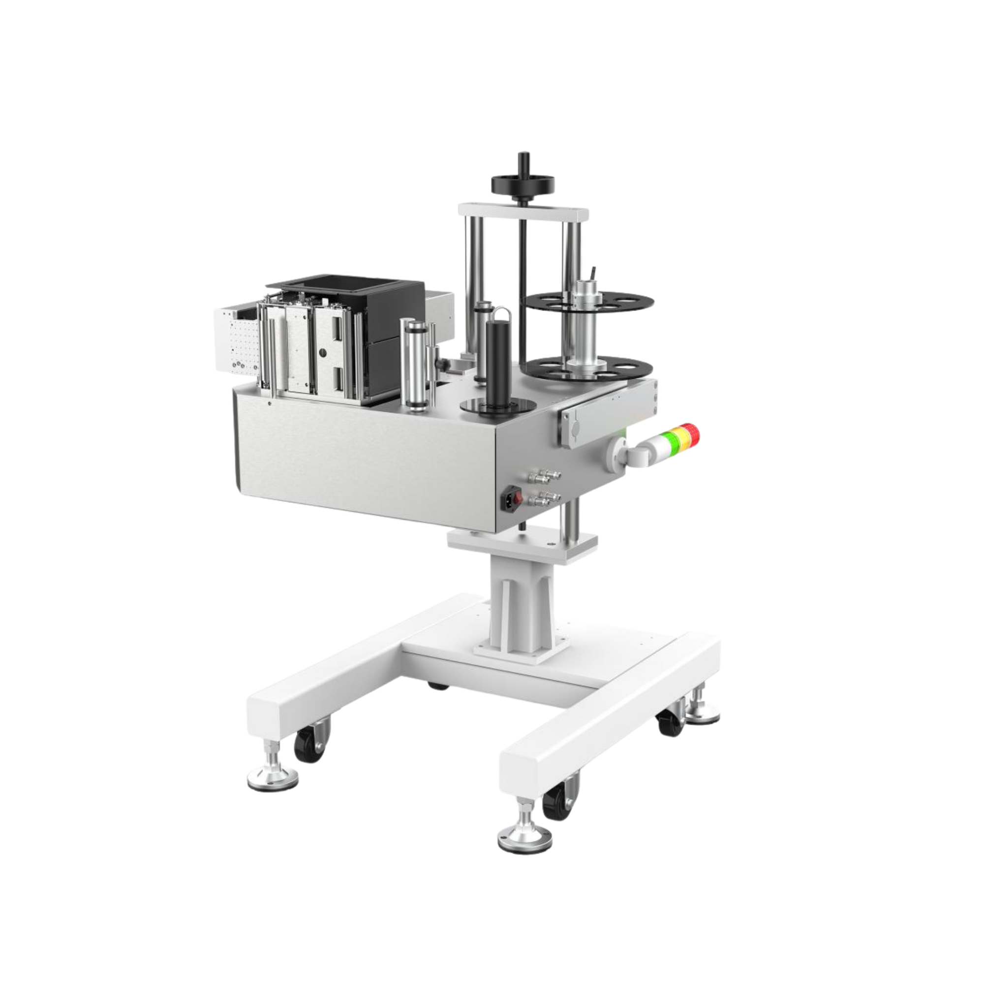 Floor-Type Side-Engine Print &amp; Apply Labeling Machine