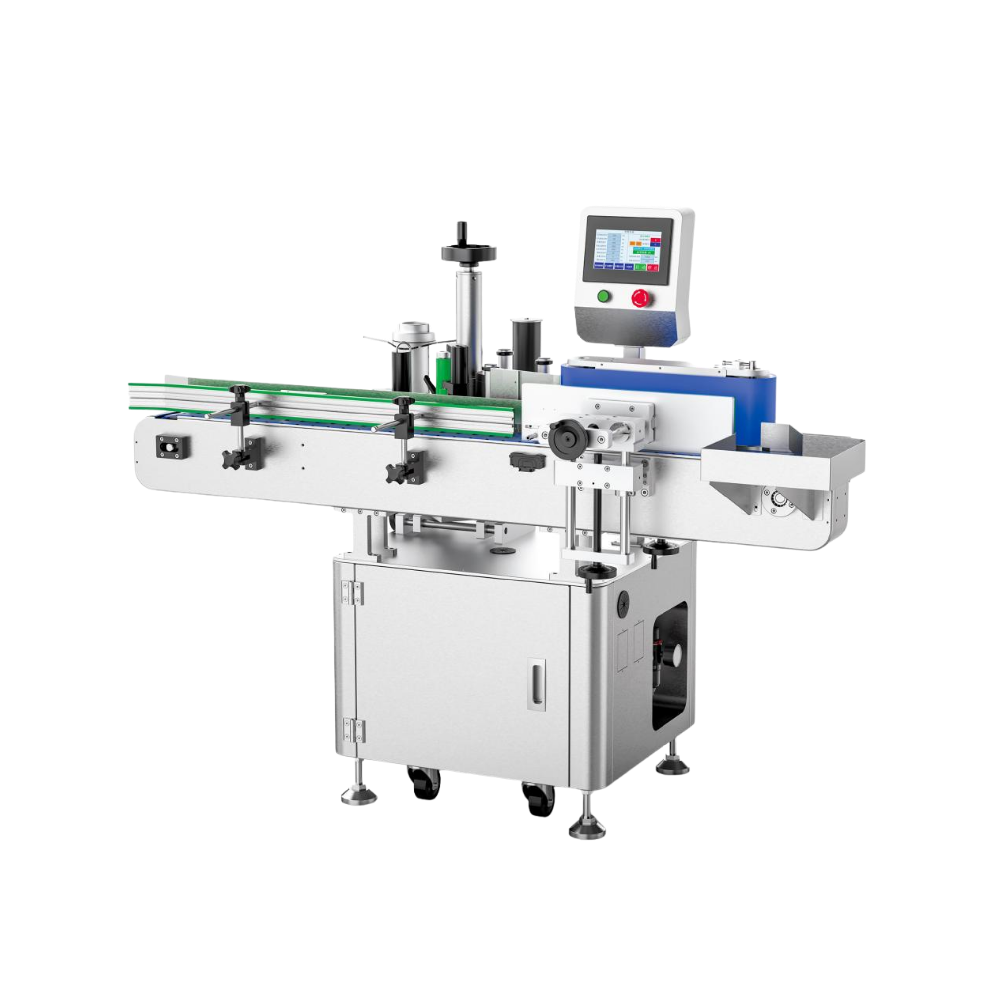 Fully Automatic Vertical Positioning Round Bottle Labeling Machine (Export Type)