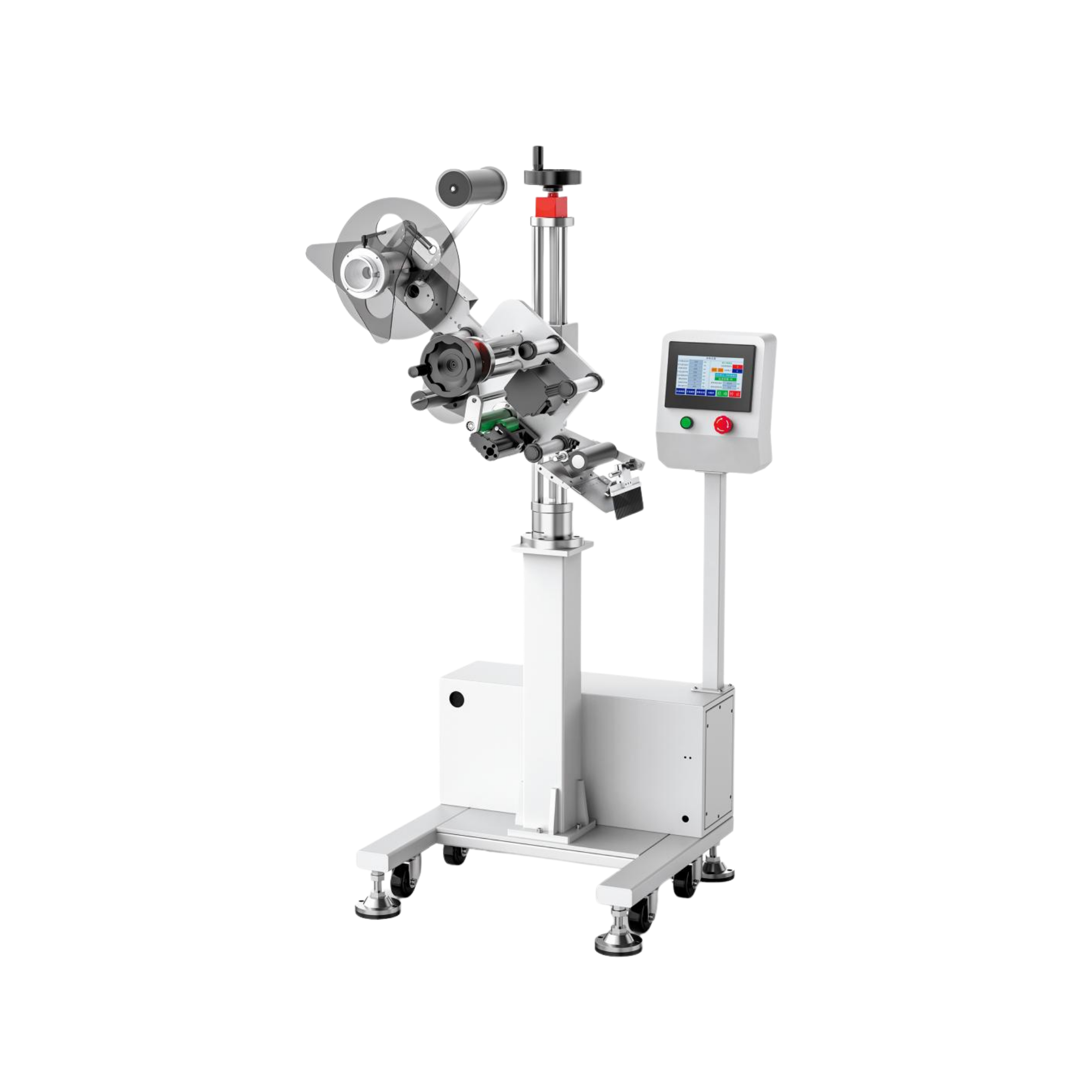 Floor-Type Conveyor Flat Labeling Machine