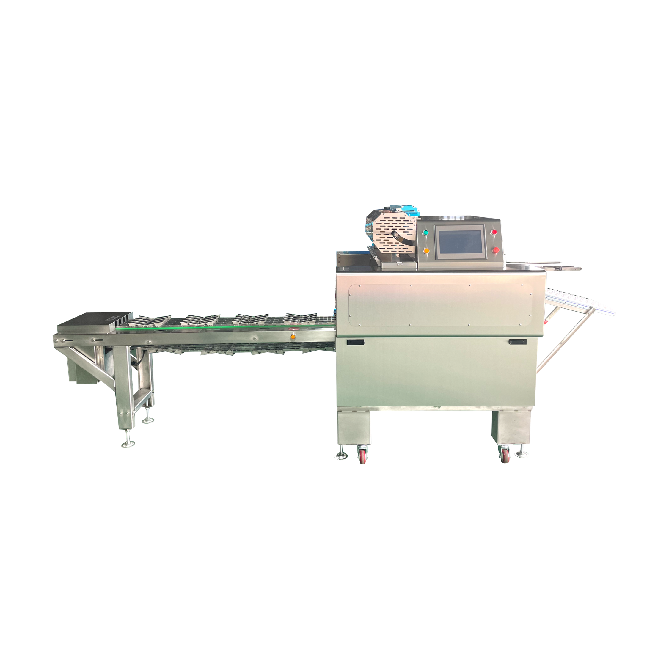  Fully automatic food wrapping machine ( With tray or without tray ) WWP-A25L