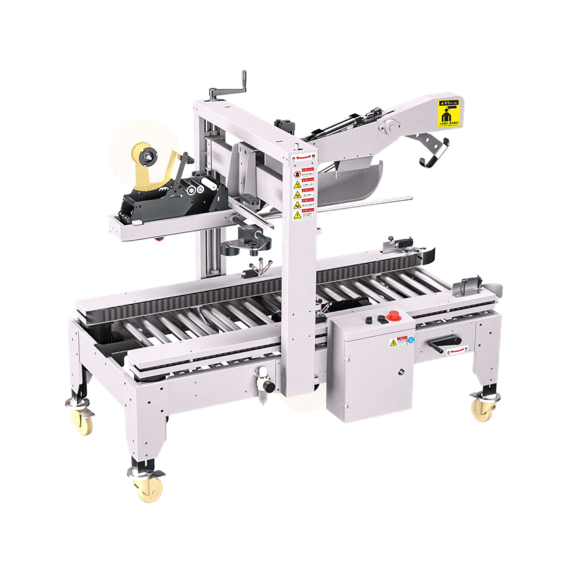 Semi-Automatic Flap Folding Carton Sealer 