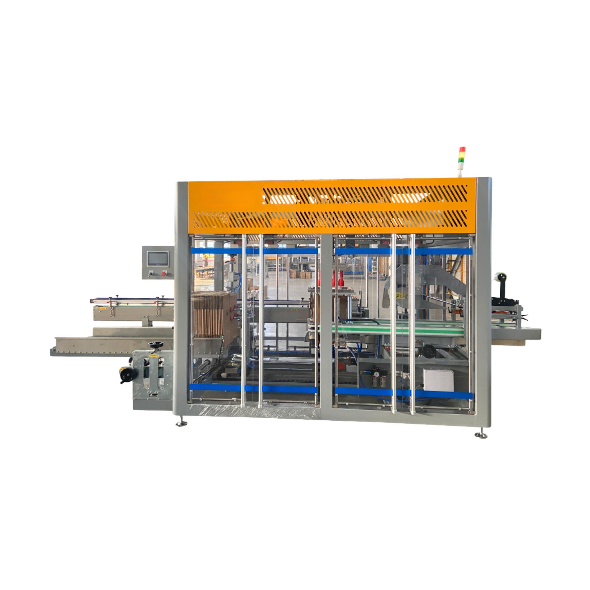  Vertical 3-in-1 case packer